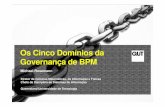 Michael Rosemann - Os Cinco Domínio da Governança de BPM