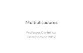 Multiplicadores   2012