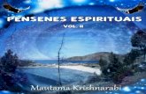 PENSENES ESPIRITUAIS Vol. II - Reflexões sobre consciência e espiritualidade