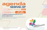 Agenda ER São José dos Campos - Janeiro/Fevereiro 2014