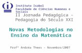 Novas Metodologias Do Ensino De MatemáTica