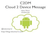 Cloud 2 Device Message Framework - AndroidRec