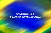 Governo Lula e a Crise