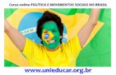 Curso online politica e movimentos sociais no brasil