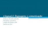 Língua(s), linguagens e comunicação