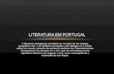 Literatura em portugal