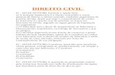 Direito civil 70 questões