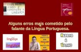 A língua portuguesa agradece