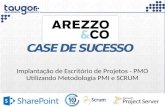 Case de Sucesso - Implantação EPM - PMI e SCRUM (Project Server) - AREZZO