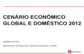 Cenario economico global e domestico