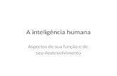 A inteligência humana