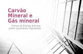 Carvão mineral e gás mineral