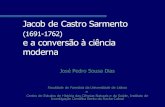 Jacob de Castro Sarmento (1691-1762)   e a conversao a ciencia moderna