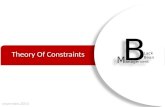 Apresentação Conceitos TOC (Theory Of Constraints)