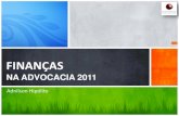 Finanças na Advocacia - ExpoDireito 2011