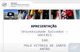 Apresentação do Polo EAD da Universidade Salvador (UNIFACS) em Vitória de Santo Antão