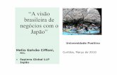 A visão brasileira para negócios com os japoneses 2010-palestra na univ positivo