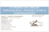 O ensino da língua portuguesa seminário diana bovi_emanuelecomim_julianabonotto_michelilovato_patríciamarinoski