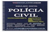 POLÍCIA CIVIL - SIMULADO DIGITAL PARA CONCURSO PÚBLICO
