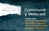 Community webcast