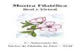 Catálogo Mostra Filatélica Real e Virtual