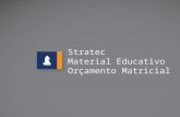 Material Educativo - Orçamento Matricial