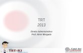 Aulao TRT RJ - direito Administrati