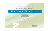 Estatística para os cursos de :   economia, administração e ciênicas contábeis : volume 2 /   Ermes Medeiros da Silva