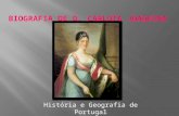 Biografia de D  Carlota Joaquina