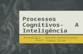 Processos cognitivos  a inteligência