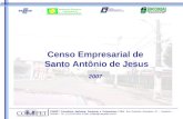 Sebrae Saj Ba  Censo Empresarial