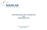 Pesquisa BRT Ligeirão Transoeste - Mapear