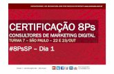 Turma 7 - Curso de Certificação de Consultores de marketing digital - SP - dia 1