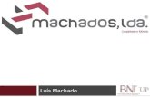 Apresentação da empresa Machados Lda no BNI UP