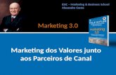 Aula de Canais de Vendas: Marketing dos Valores junto aos Parceiros de Canal