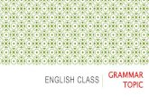 English Class 01.09.14