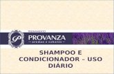 Shampoo e condicionador   uso diário