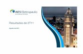AES Eletropaulo - Apresentação Resultados - 2T11