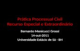 Prática Processual Civil - RESP e RExt