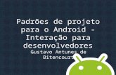 Padrões de projeto para o Android - Interação para desenvolvedores