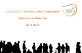 Relatório de Actividades JSD Maia (2011/2013)