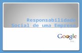 Responsabilidade social da Google