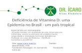 Palestra sobre vitamina d   versão final - v simpósio de nutrição - df - agosto 2012