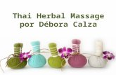 Thai herbal massage