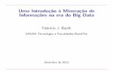 Uma introdução à mineração de informações na era do Big Data