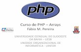 Curso de PHP - Arrays