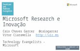 Microsoft research e inovação