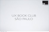 UX Book Club São Paulo - História