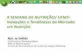 Inovações e Tendências de Mercado em Nutrição - UFMT 2014