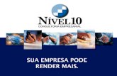 Apresentação da Nível 10 Consultoria Empresarial